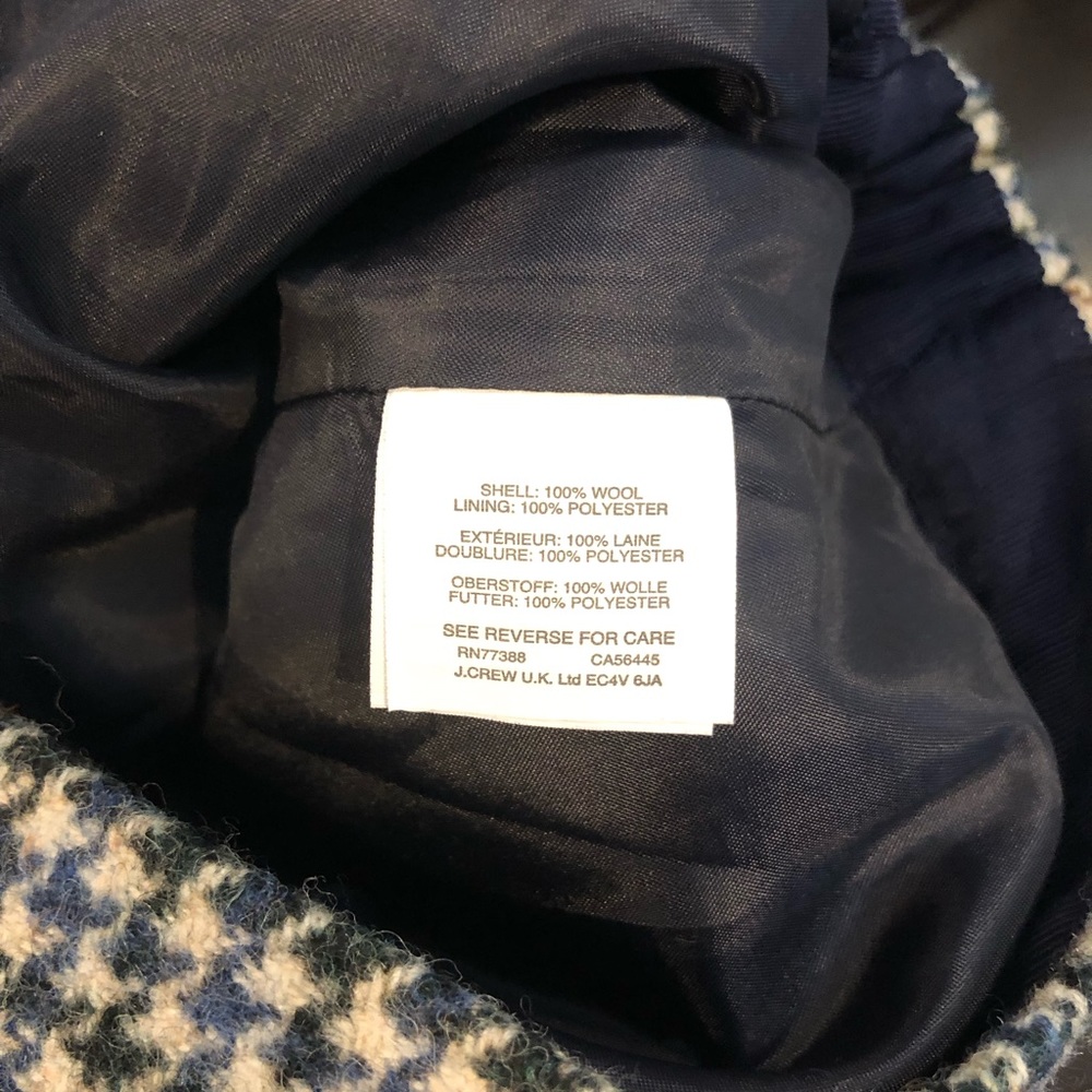 J.Crew Houndstooth Ruffle Skirt - Picture 6 of 6